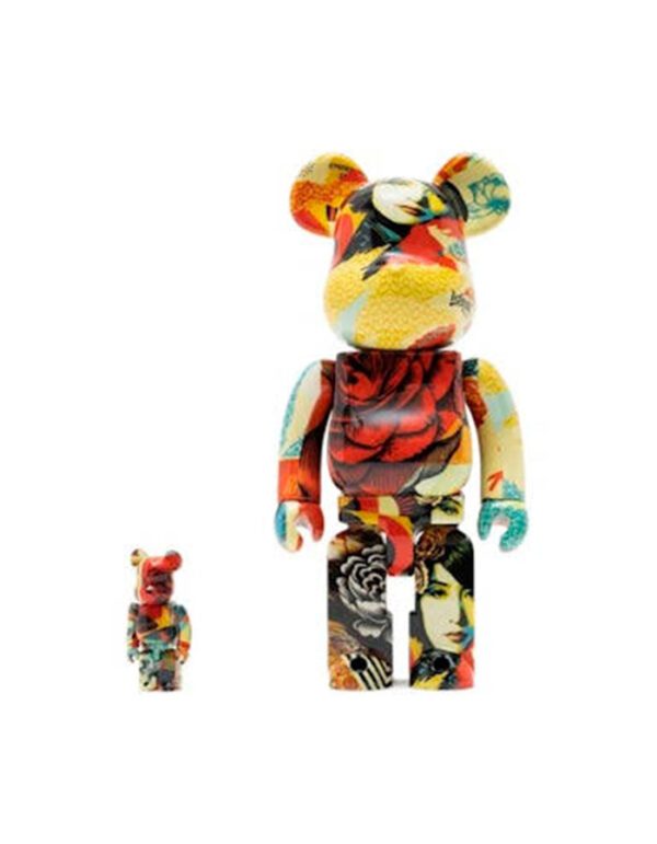 Bearbrick Obey 400% y 100%
