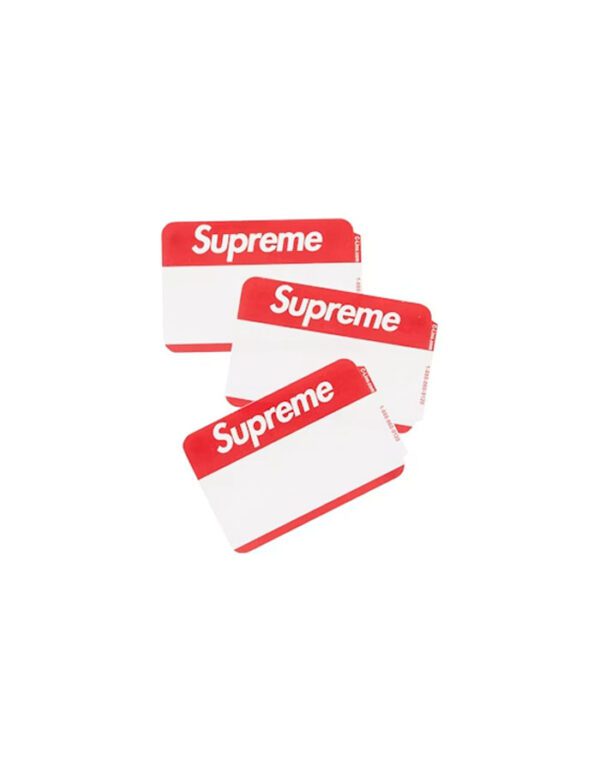 Stickers Supreme My Name Is Red