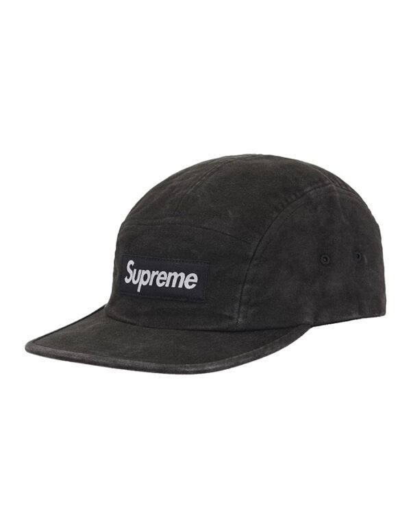 Supreme Gorra Lona Lavada Negro